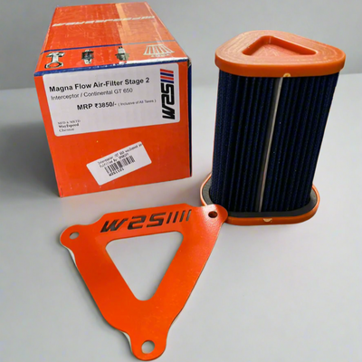 Way2Speed Magna Flow | performance air filter with stage 2 kit | for RE interceptor 650/continental GT 650