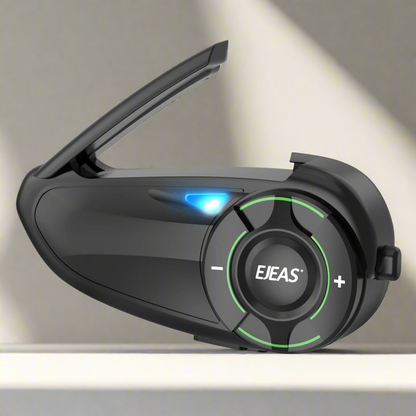 EJEAS Q8_Motorcycle Mesh Intercom, 6 Riders Group Talking at The Same Time - 1 year warranty
