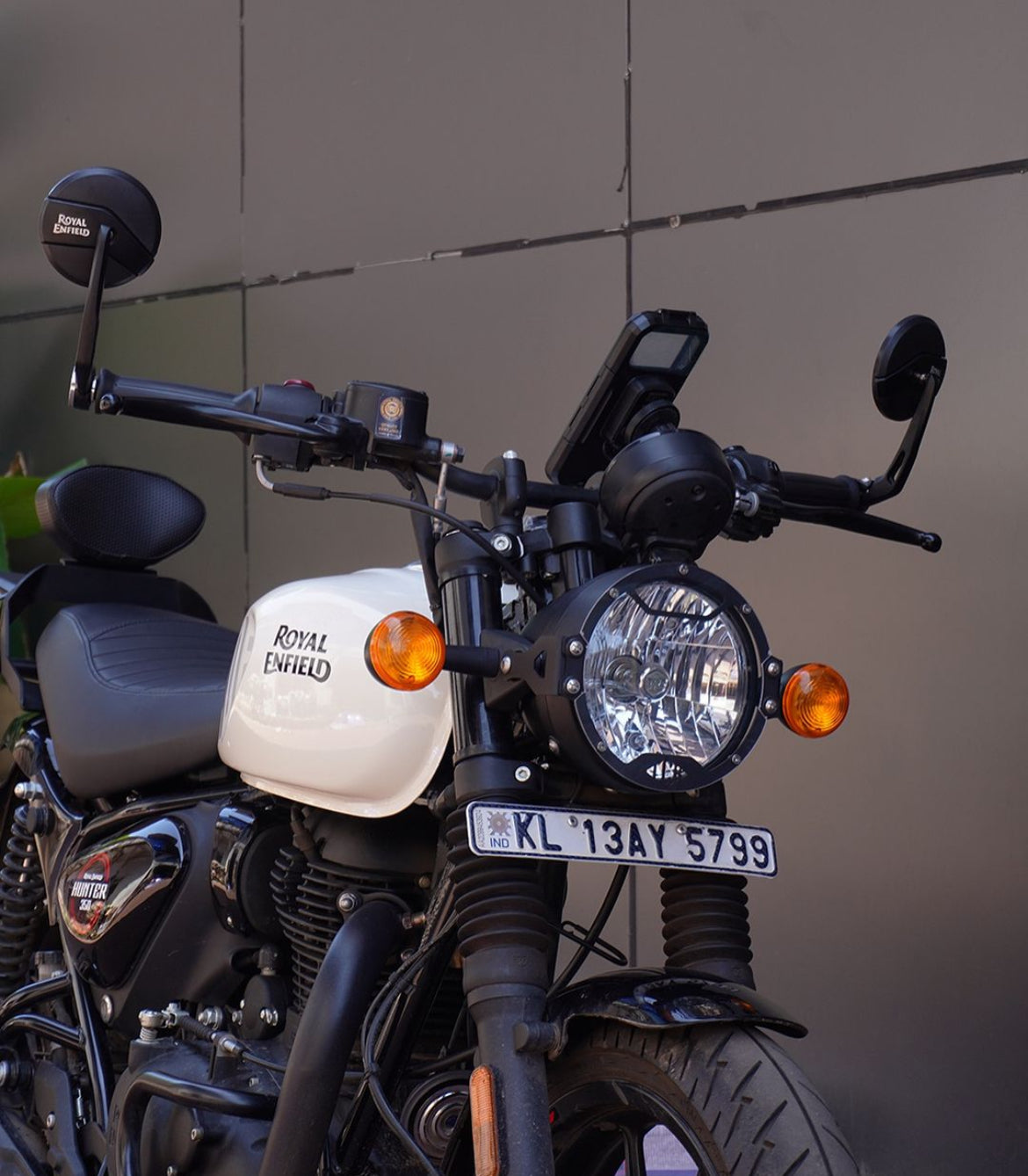 Handle Bar End Mirror For All Royal Enfiled Motorcycles Classic