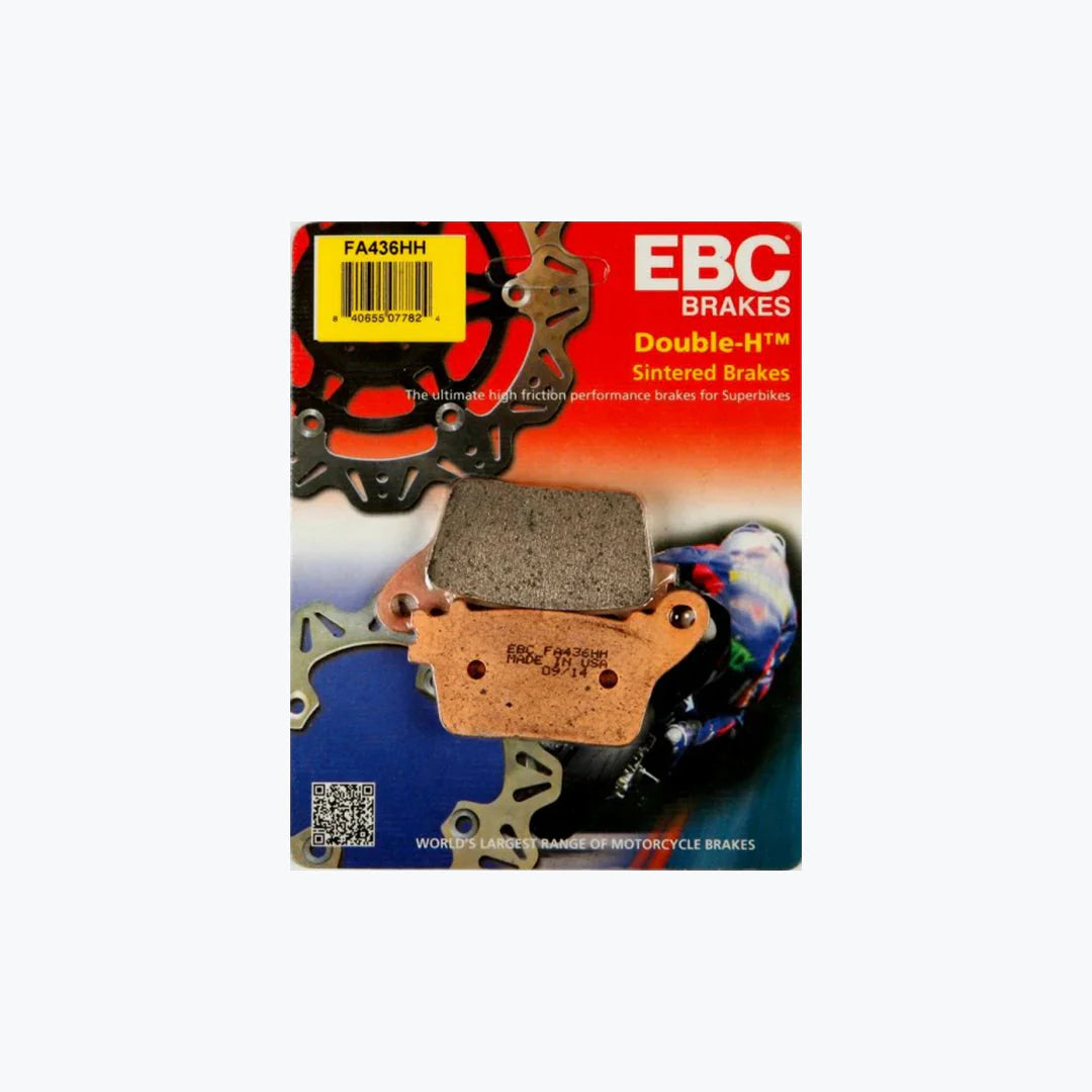 Yamaha R1 / R1M 2015-2026 brake pad rear  ( Double-H™ Sintered )  brake pads  FA436HH | EBC ( Pack of 1 )
