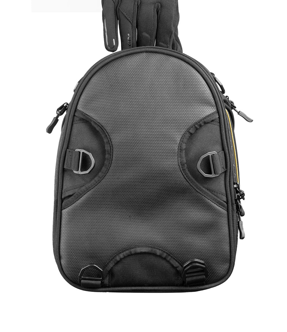 Cramster Beetle V2 Tank Bag 9L - Durable Polyester Fabric | Genuine 3M Reflective Panels | Genuine YKK Zippers - Black