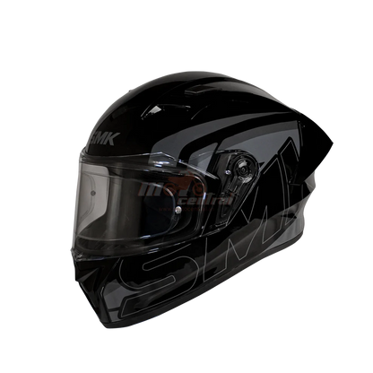 SMK Stellar Sports Stage Gloss Black Grey Black (GL262) Helmet