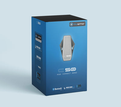 Bluarmor C50 Helmet Bluetooth intercom system - premium