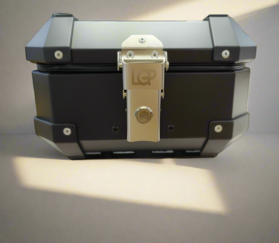 LGP 10 litres aluminium top box black ( fits all motorcycles )