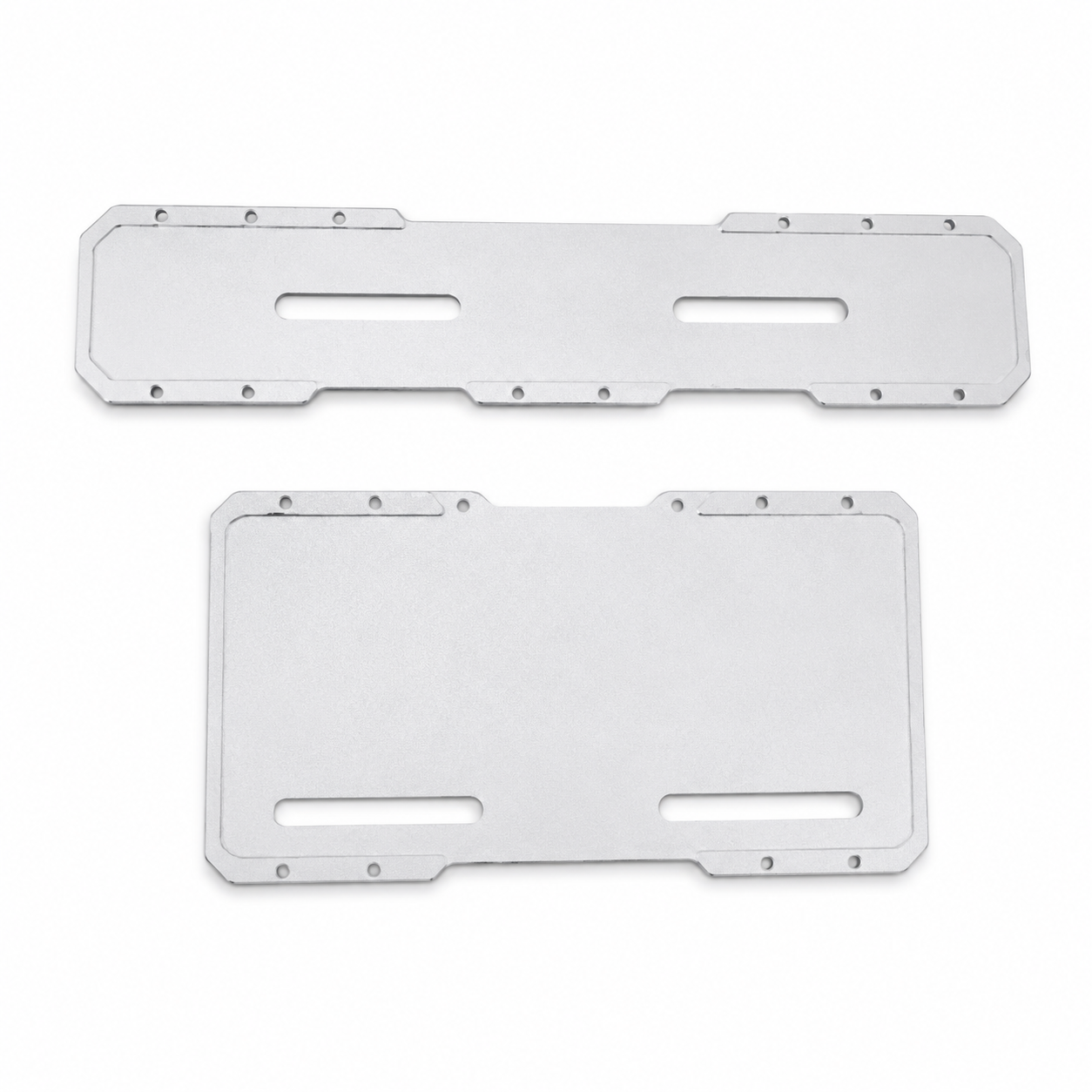 MK RACING CNC Aluminum Alloy Motorcycle License Plate Frame ( Number plate holder ) Set | Front & Rear Holder, Anodized Coating, Universal Fit, Corrosion Resistant, Lightweight Design