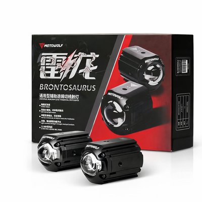 Motowolf L2 Brontosaurus Waterproof Fog Light ( pair ) | 1 Year Warranty - universal for all motorcycle