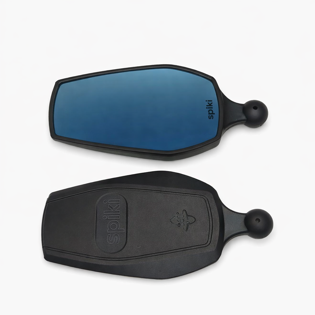 SPIKI ( NOMAD SERIES ) Adventure 4.0 Motorcycle Mirrors | Dino-Lock Adjustment | 360° Rotatable Universal Side Mirrors for Road & Off-Road Riding ( UPGRADED )