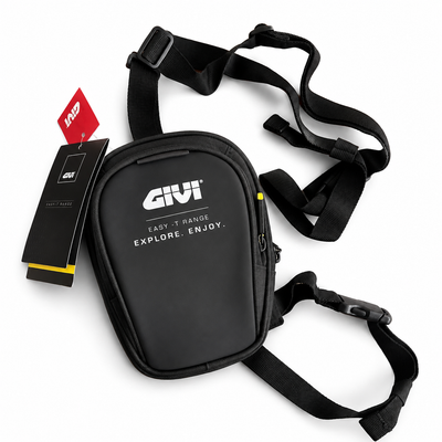 Givi Adjustable Thigh Bag / Leg Wallet - Black - EA139B