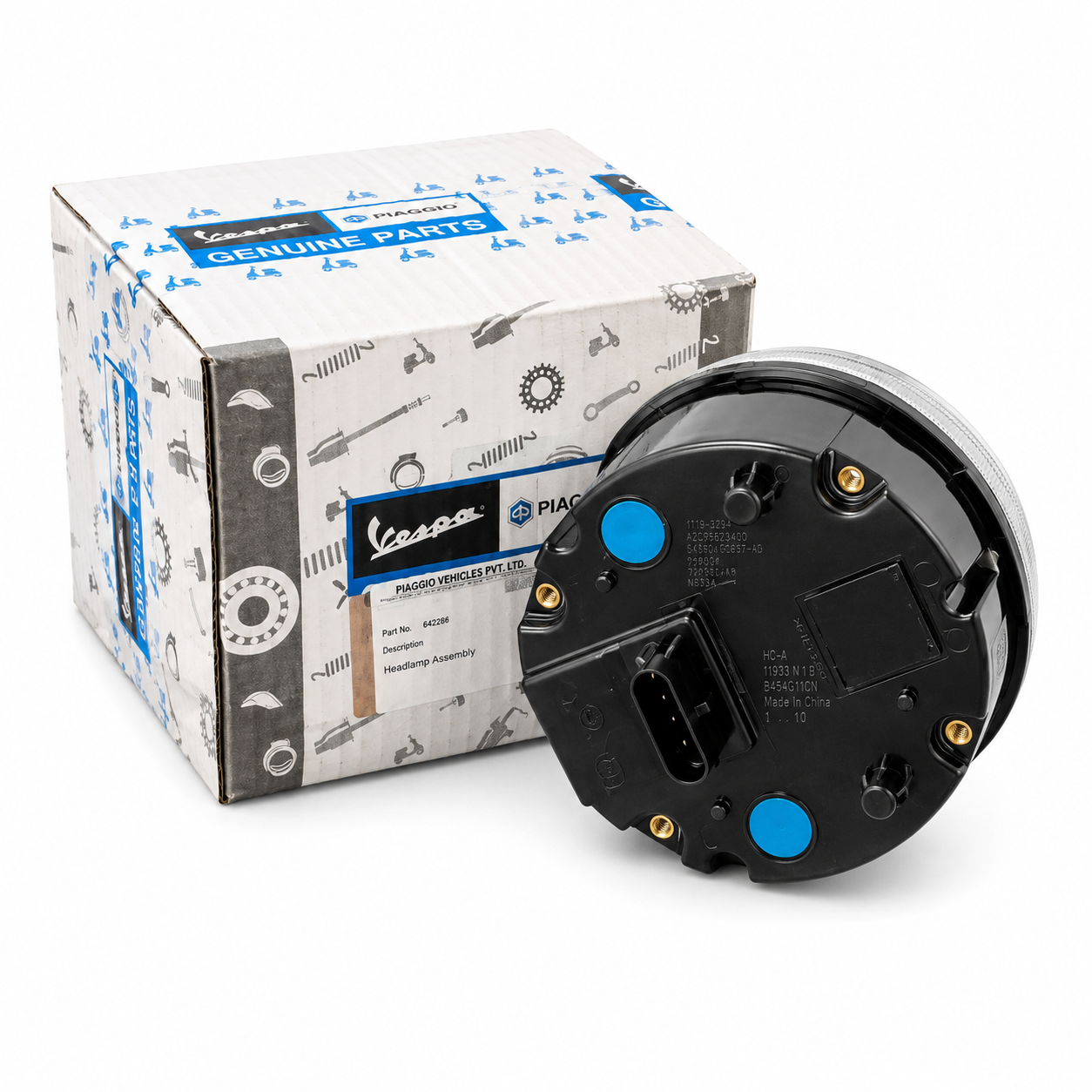 VESPA VXL COMPLETE LED  HEADLAMP 1D003127
