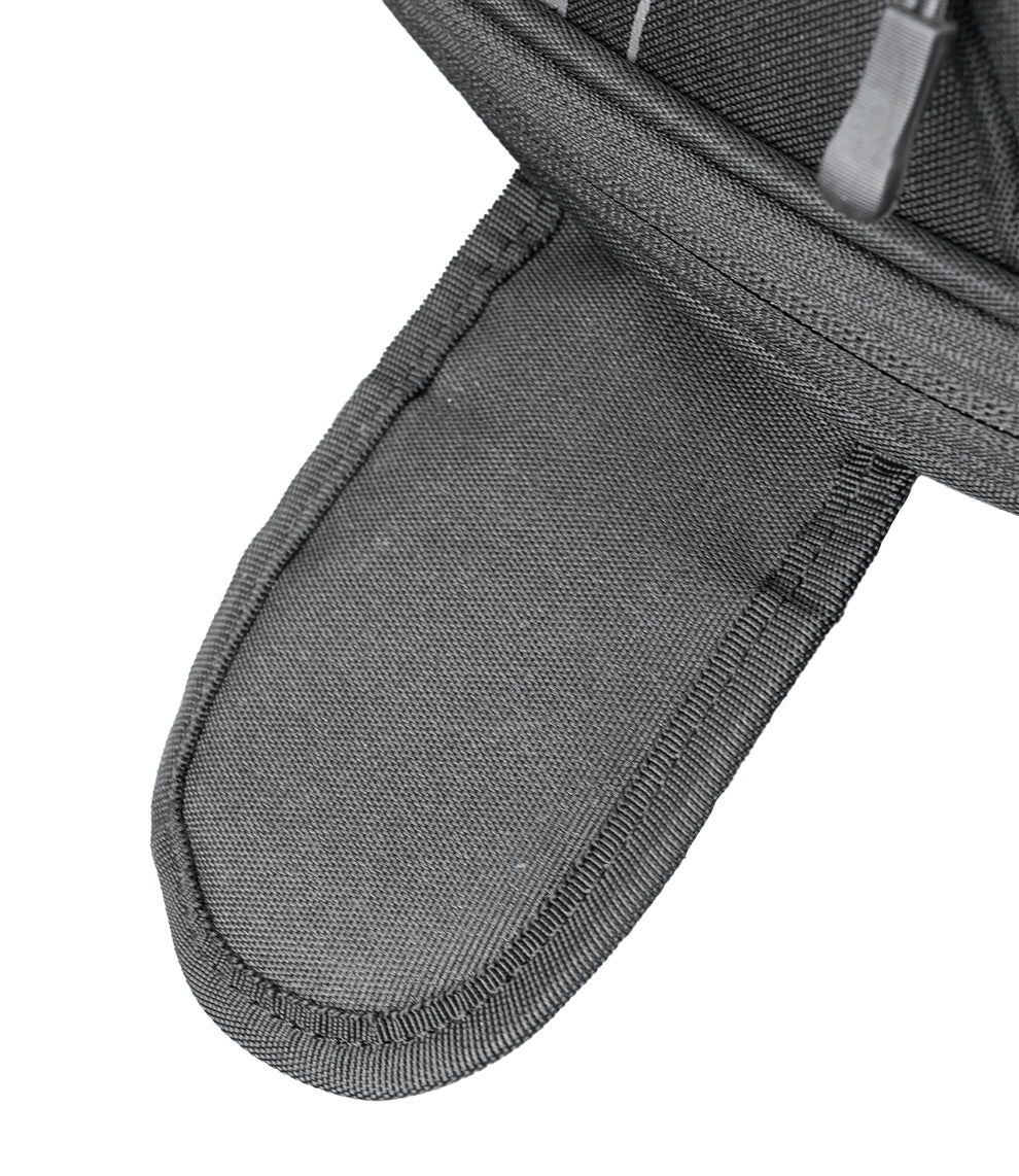 Cramster Turtle V2 Tank Bag 24L - Durable Polyester Fabric | Genuine 3M Reflective Panels | Genuine YKK Zippers - Black