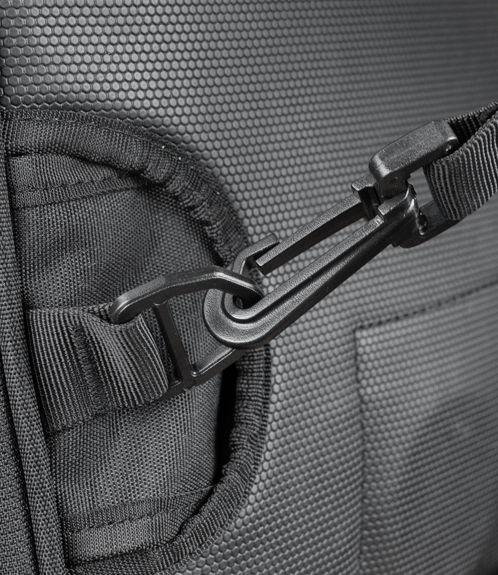Cramster Turtle V2 Tank Bag 24L - Durable Polyester Fabric | Genuine 3M Reflective Panels | Genuine YKK Zippers - Black