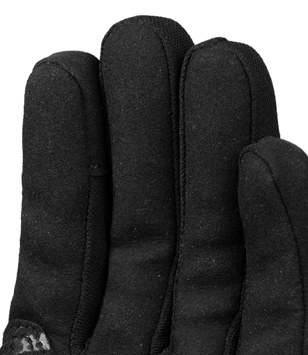 Cramster ( By RYNOX ) Flux WP Gloves - Cuff Length Motorcycle Riding Waterproof Gloves | Impact Protection | Abrasion Resistance - Black