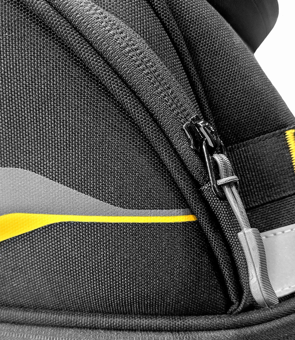 Cramster Turtle V2 Tank Bag 24L - Durable Polyester Fabric | Genuine 3M Reflective Panels | Genuine YKK Zippers - Black