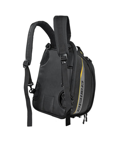 Cramster Turtle V2 Tank Bag 24L - Durable Polyester Fabric | Genuine 3M Reflective Panels | Genuine YKK Zippers - Black