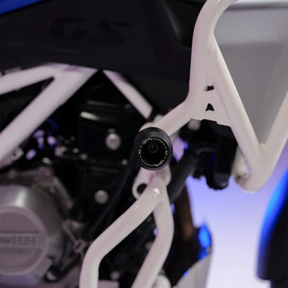 BMW F450 GS RAPTOR CRASHGUARD WHITE LEGUNDARY CUSTOM