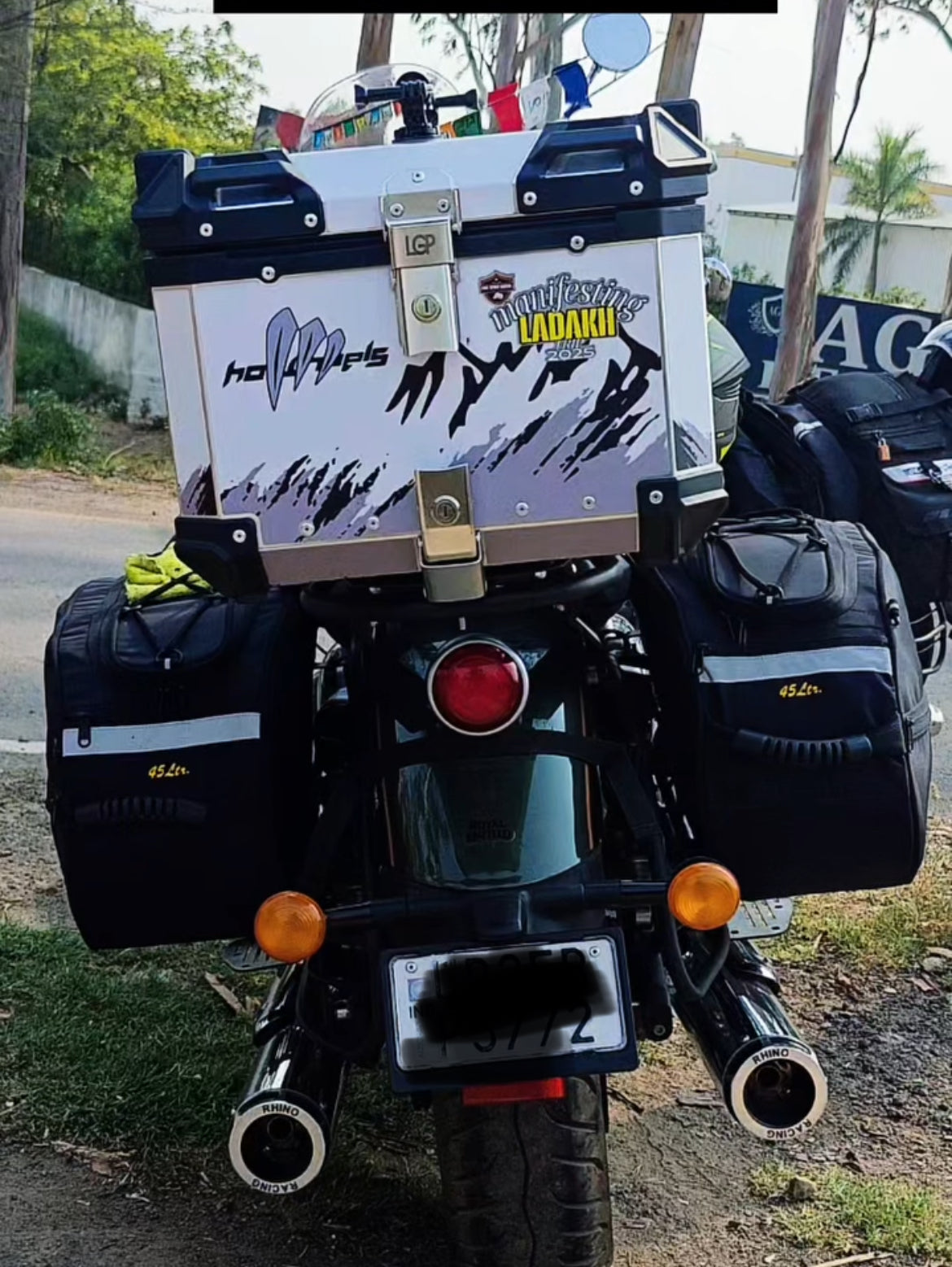 Alpine Rush | aluminium top box 45 ltrs | - LGP (inspired by