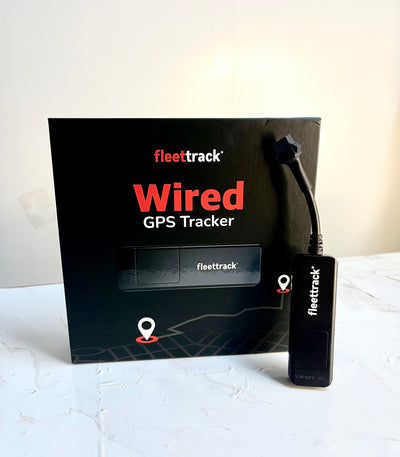 Fleettrack wired GPS tracker | For Car, Bike, Scooter, Truck, Bus | 12 Months Sim Data | 1 year subscription | Live Location | 15+ Premium Features