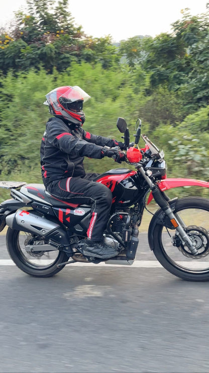 SPIKI ( NOMAD SERIES ) Adventure 3.0 Motorcycle Mirrors | 360° Rotatable Universal Side Mirrors for Road & Off-Road Riding