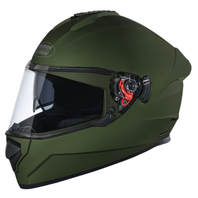 STUDDS DRIFTER WITH SPOILER FULL FACE HELMET - MILITARY GREEN