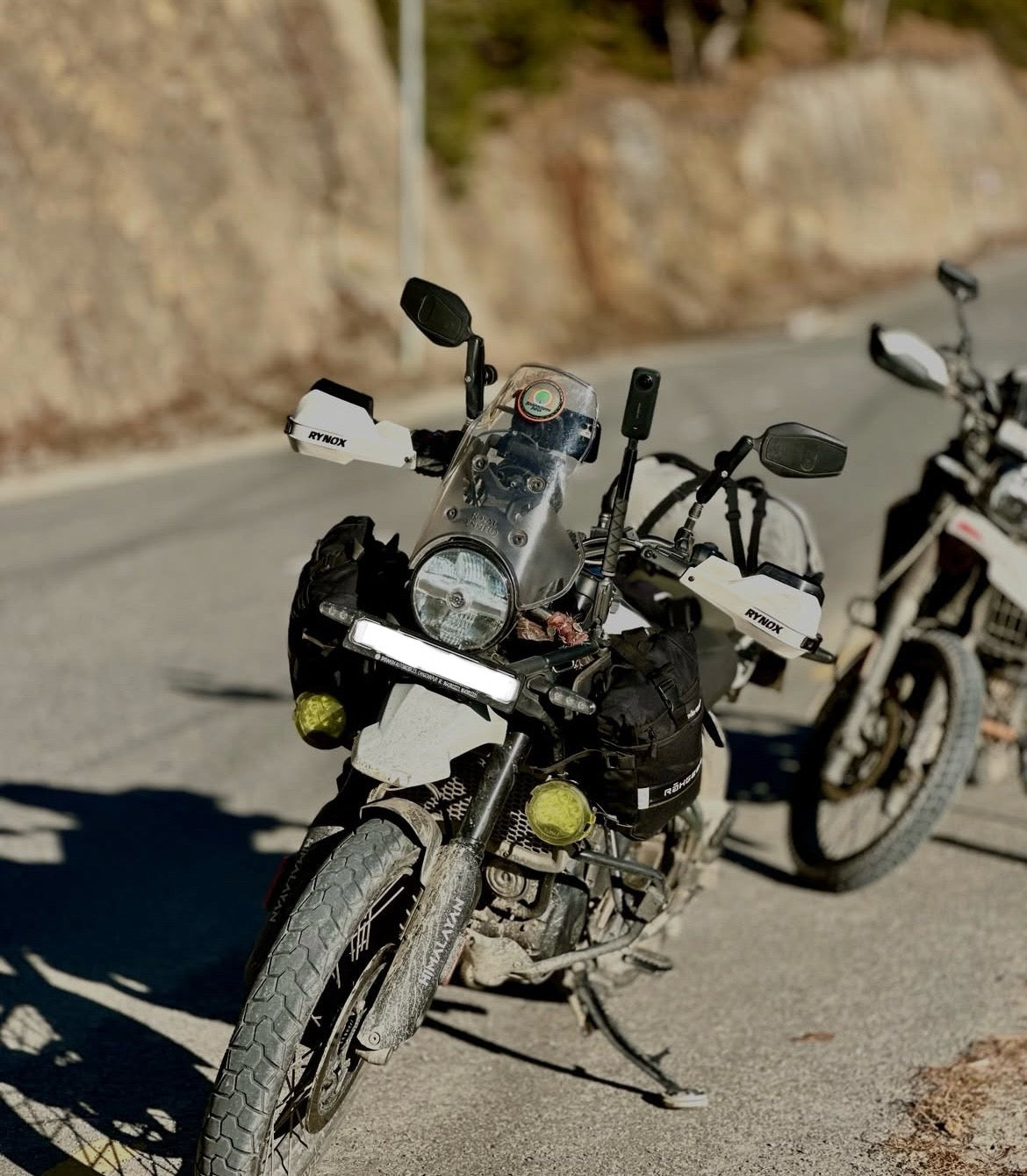 SPIKI ( NOMAD SERIES ) Adventure 4.0 Motorcycle Mirrors | Dino