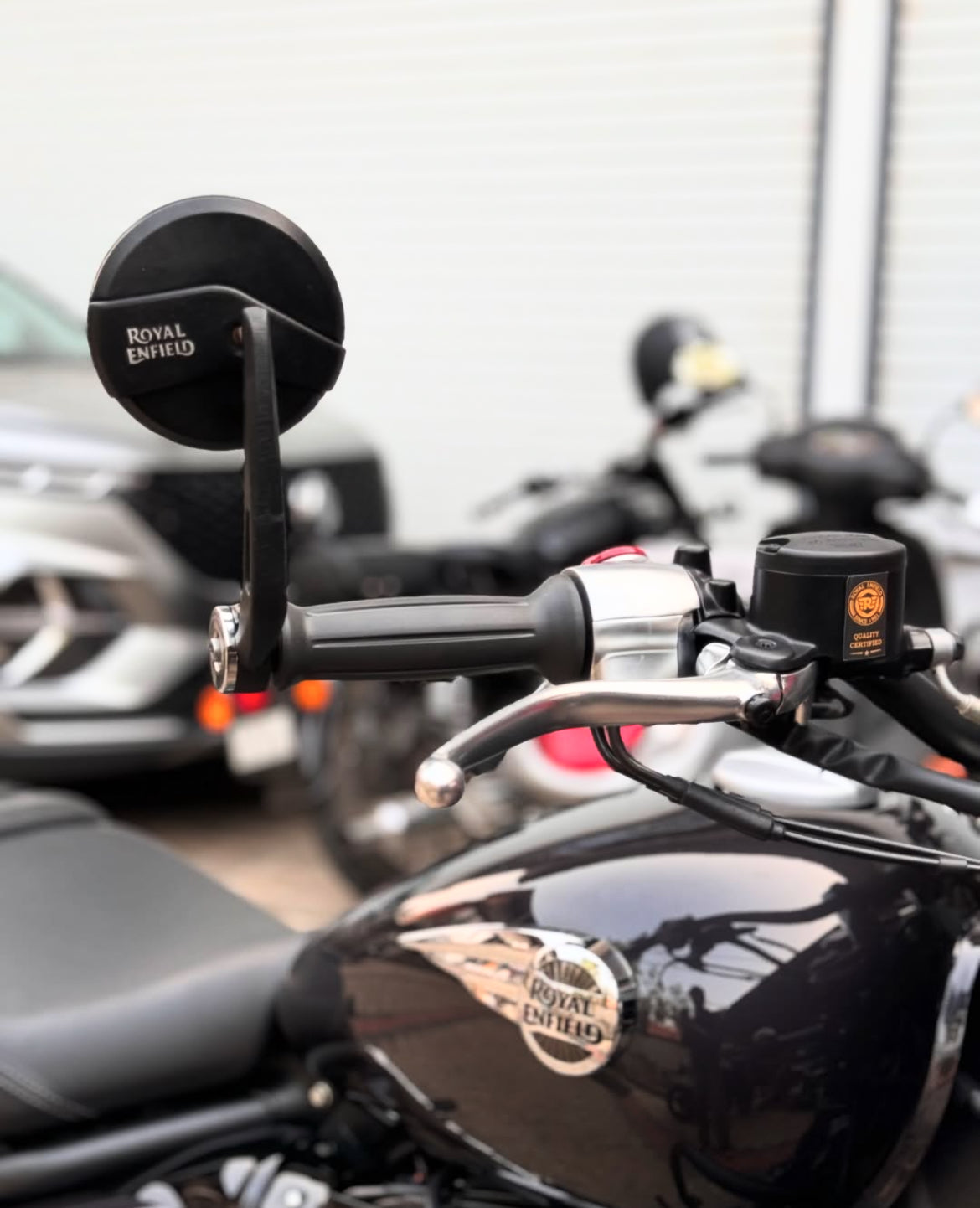 Rearview Mirror Royal Enfield Thunderbird 350 Mirror Handle Bar