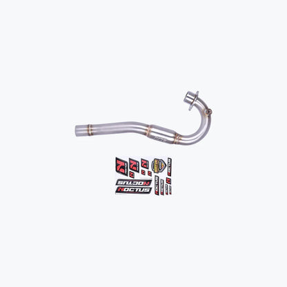 HERO XPULSE 200 NORIFUMI NOCTUS T5 BORE UP CRF 150L EXHAUST WITH DB KILLER | COMPATIBLE FOR XPULSE 200 | FULL SYSTEM PERFORMANCE EXHAUST  WITH BEND PIPE