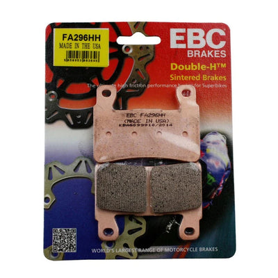 Honda CB1000 R brake pad front  ( Double-H™ Sintered )  brake pads  FA296HH| EBC ( Pack of 1 )
