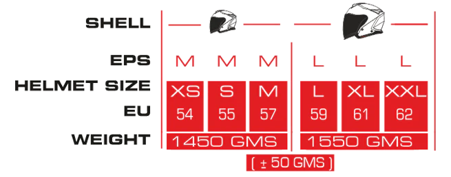 SMK GTJ Tourer open face half helmet - Black Grey Neon MATT (MA614) helmet highlight 