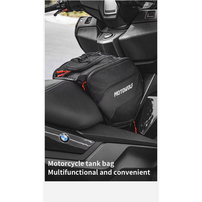 MOTOWOLF MB5 | 15 Litres tank Bag for Scooter / Motorcycle with Shoulder Strap | Portable Motorcycle Bag | Waterproof | Adjustable Strap, Heavy-Duty Zipper, Splash-Proof Travel Bag