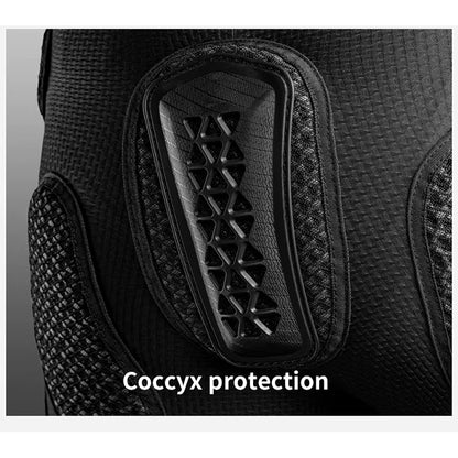 Motowolf PG1 Full Body Armor Set – Mesh Protective Jacket + Riding Pants with CE Level 1-2 Protection | Motorcycle Safety Gear Combo | Anti-Fall | Touring & Off-Road Riding | Black