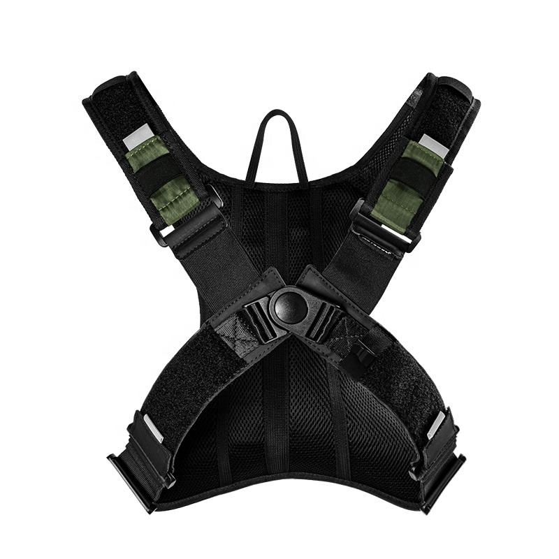 MOTOWOLF MB7 Hydration Backpack( 6l capacity ) with ( 2 ltrs ) bladder | Waterproof | Ideal for motorcycle riders | 2025 Edition - BLACK