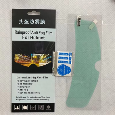 Motorcycle Anti Fog Film,Universal Fit Helmet Visor ,Fog Resistant Clear Shields Lens Insert,Helmet Visor Film Universal Helmet Visor Waterproof Insert,Helmet Lens Sticker,Anti-fog Shield Film