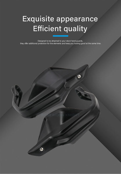 Adventure Series Handguard Hand Shield Protector  | PVC | Ideal for Adventure & Touring Motorcycles