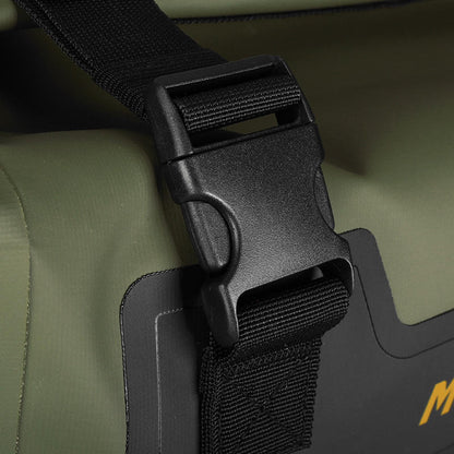 MOTOWOLF HYPERTOUR MDL0720 | 1 Pair | Waterproof Motorcycle Saddle Bags | 30 litres *2 side | Side Bags for Motorbike Travel - Military Green