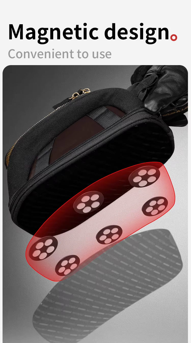 Motowolf MB11 Retro Magnetic Motorcycle Tank Bag 3L–5L | Expandable Vintage Tank Bag with Waterproof Cover & Strong Magnets