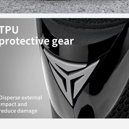 MOTOWOLF BO1 Racing Motorcycle Riding Boots for Unisex | Reinforced Protection, Anti-Slip Sole, All-Weather Riding Boots - BLACK RED