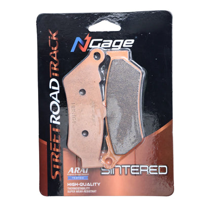 COMBO - RE HIMALAYAN 450  | front and rear sintered brake pads | NGAGE POWERPARTS - ARAI Certified for Extreme Performance