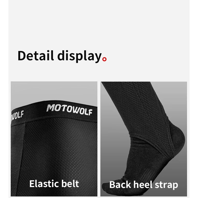 Motowolf Armor Riding Pants with Knee & Hip Armor | Motocross Armor | Suit Pants with Protective Gear | Four Season | PG1 | Anti Fall | Off-road Riding Armor | Bike Safety Pants for Touring & Street Riding- BLACK