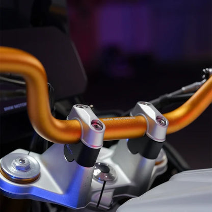 BMW F450 GS DODGER HANDLE RISER BLACK LEGUNDARY CUSTOMS