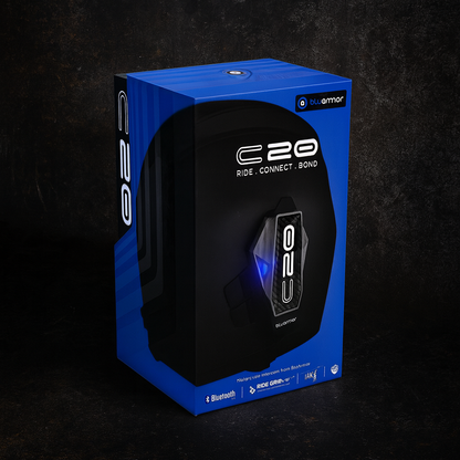 BLUARMOR C20 Intercom system for motorcycles | RIDEGRID™ Lite