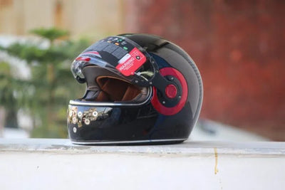 SMK RETRO SOLID GL230 GLOSSY FULL FACE HELMET