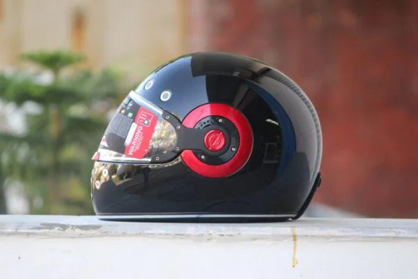 SMK RETRO SOLID GL230 GLOSSY FULL FACE HELMET