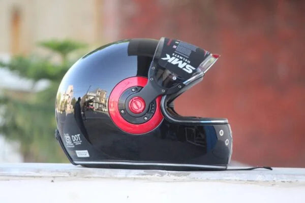 SMK RETRO SOLID GL230 GLOSSY FULL FACE HELMET