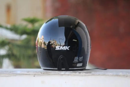 SMK RETRO SOLID GL230 GLOSSY FULL FACE HELMET