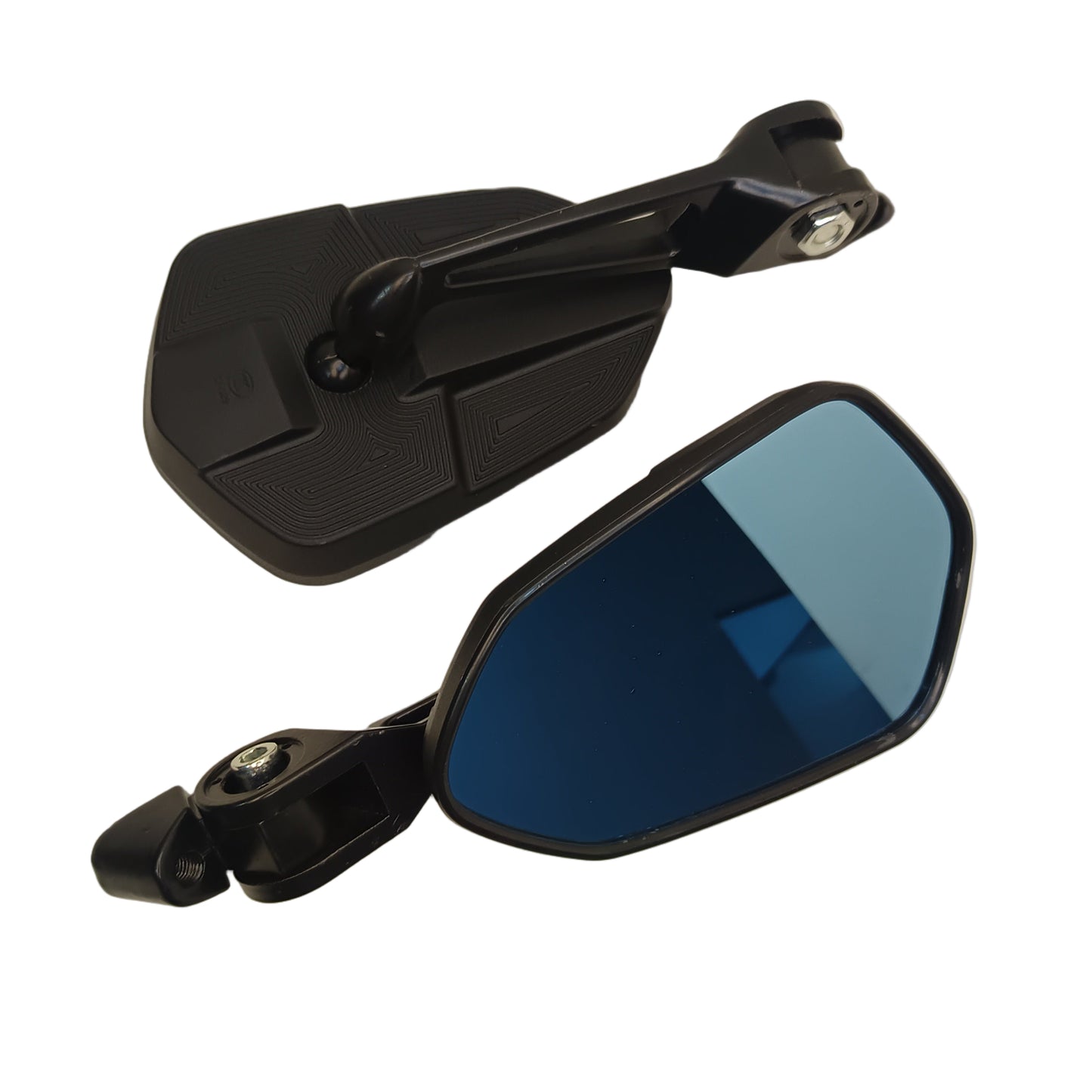 Napoleon V2 Rear View Mirrors | Universal for all motorcycle | 180 degree rotatable | Anti Glair | PREMIUM