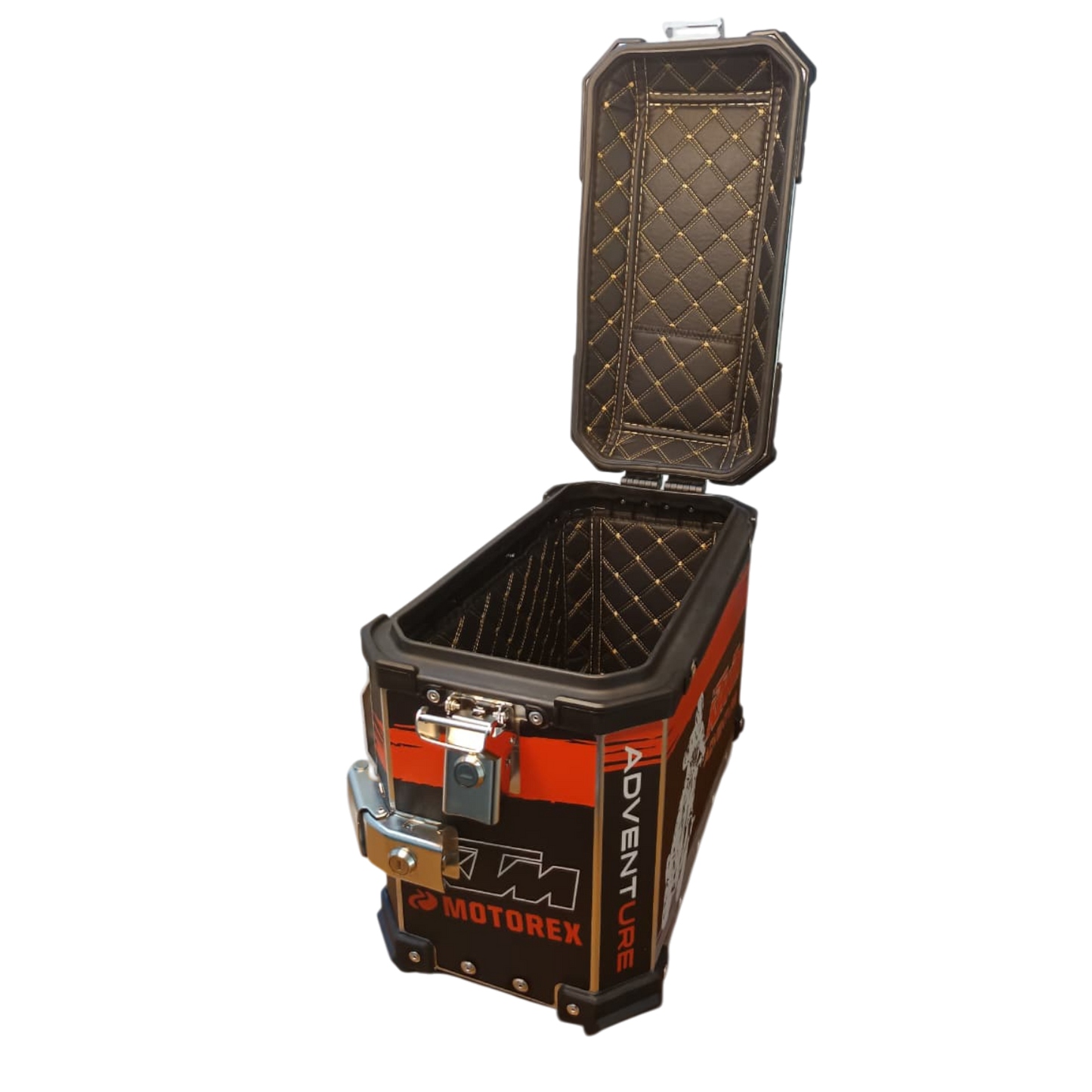 KTM ADVENTURE - MOTOREX SERIES  | Graphics LGP Premium Aluminium Top Box & Panniers - TOURING COMBO