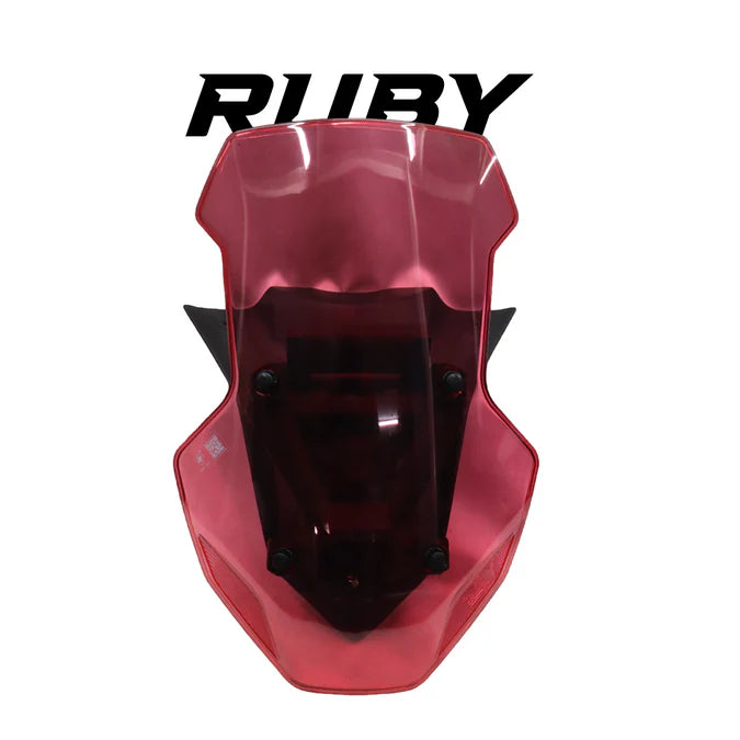 YAMAHA AEROX | ZHIPAT | TOURING WINDSHIELD VISOR GLASS | MADE IN VIETNAM |V2 | NEW SHAPE DESIGN | ADVENTURE TOURING GLASS