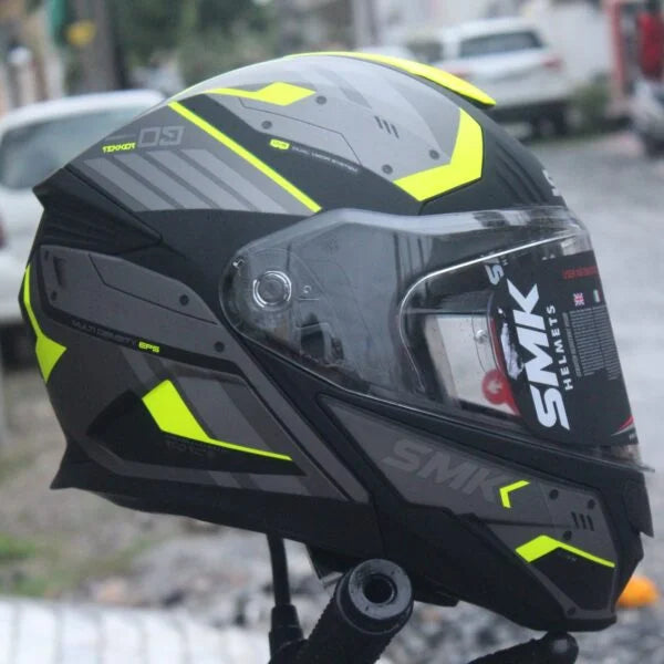 SMK Gullwing Tekker Black Grey Yellow Matt (MA264)