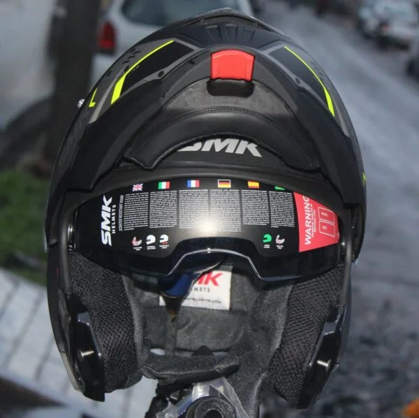 SMK Gullwing Tekker Black Grey Yellow Matt (MA264)
