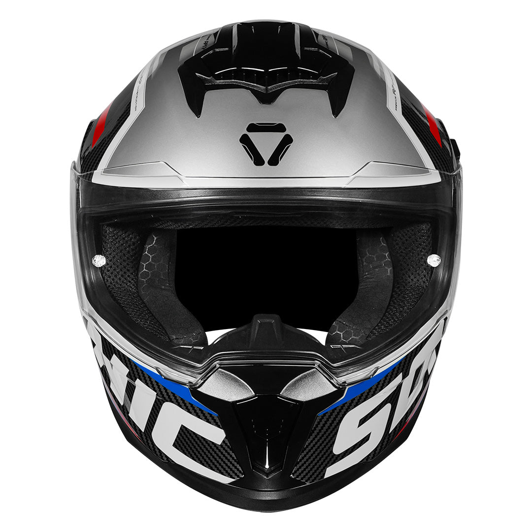 Korda Sonic GP Spi-D Helmet (Blue) FULL FACE HELMET- ECE AND ISI CERTIFIED